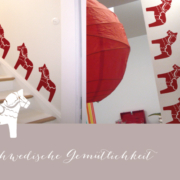 schwedische-Gemuetlichkeit Dalapferdaufkleber