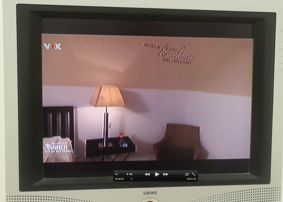 silbensalon WandTattoo im Fernsehen bei VOX
