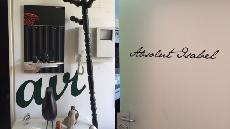 Wandtattoos schmücken die Kundenwände