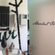 Wandtattoos schmücken die Kundenwände