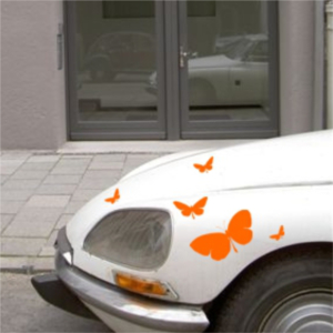 Autoaufkleber Schmetterlinge