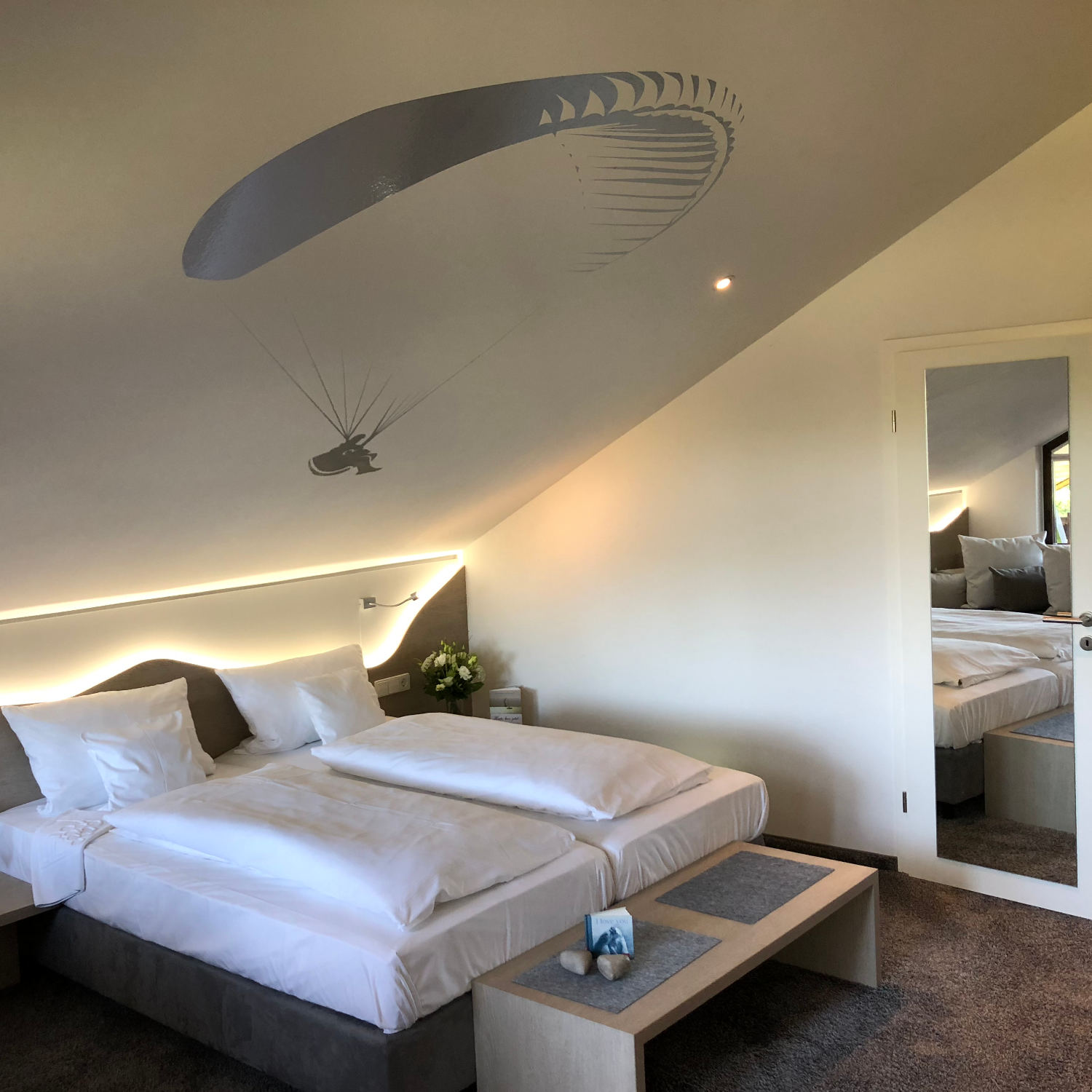 Silbensalon WandTattoo Drachenflieger