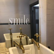 Smile ein WandTattoo für gute Laune