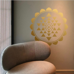 Shri Yantra Mandala zum Aufkleben