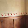 Hirschbordüre für die Wand zum Aufkleben