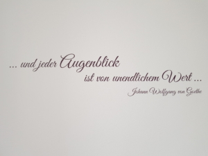 Aufkleber Zitate für die Wand
