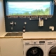 Waschsalon Aufkleber