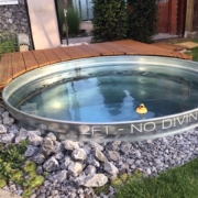 Aufkleber für den kleinen Pool