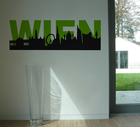 Wien Wandsticker