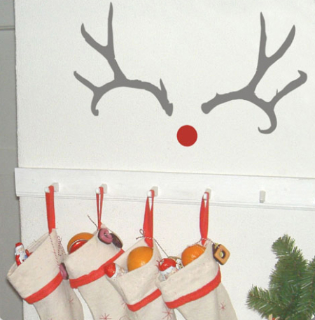 Hirschgeweih von Rudolf the rednose raindeer